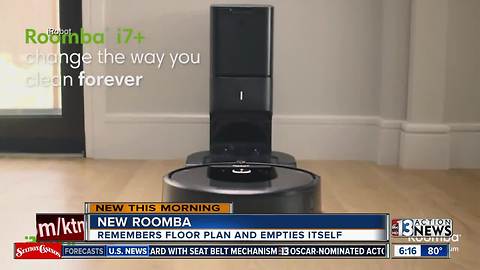 New Roomba vacuum empties itself