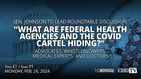 What Are Federal Health Agencies and the COVID Cartel Hiding? Testimony by Dr. Robert Malone