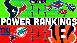 NFL week 5 Power Rankings | 2023 NFL season