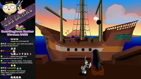 Sacrilegious Easter Stream 2022 - Bugs versus pirate Sam