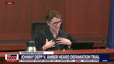 Johnny Depp trial: Judge rejects Amber Heard's demands for dismissal | LiveNOW from FOX