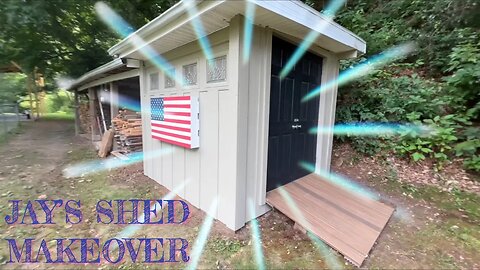 Jay’s Shed Makeover—That’s one way to do it!