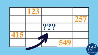 The 5x5 Logic Puzzle Explained | Minute Math #logicpuzzle