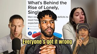 The Manosphere Is WRONG About Male Loneliness