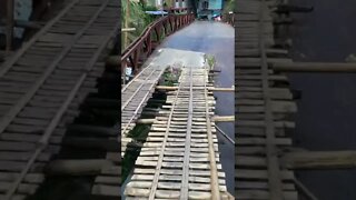 Fixed collapsed bridge. #philippines