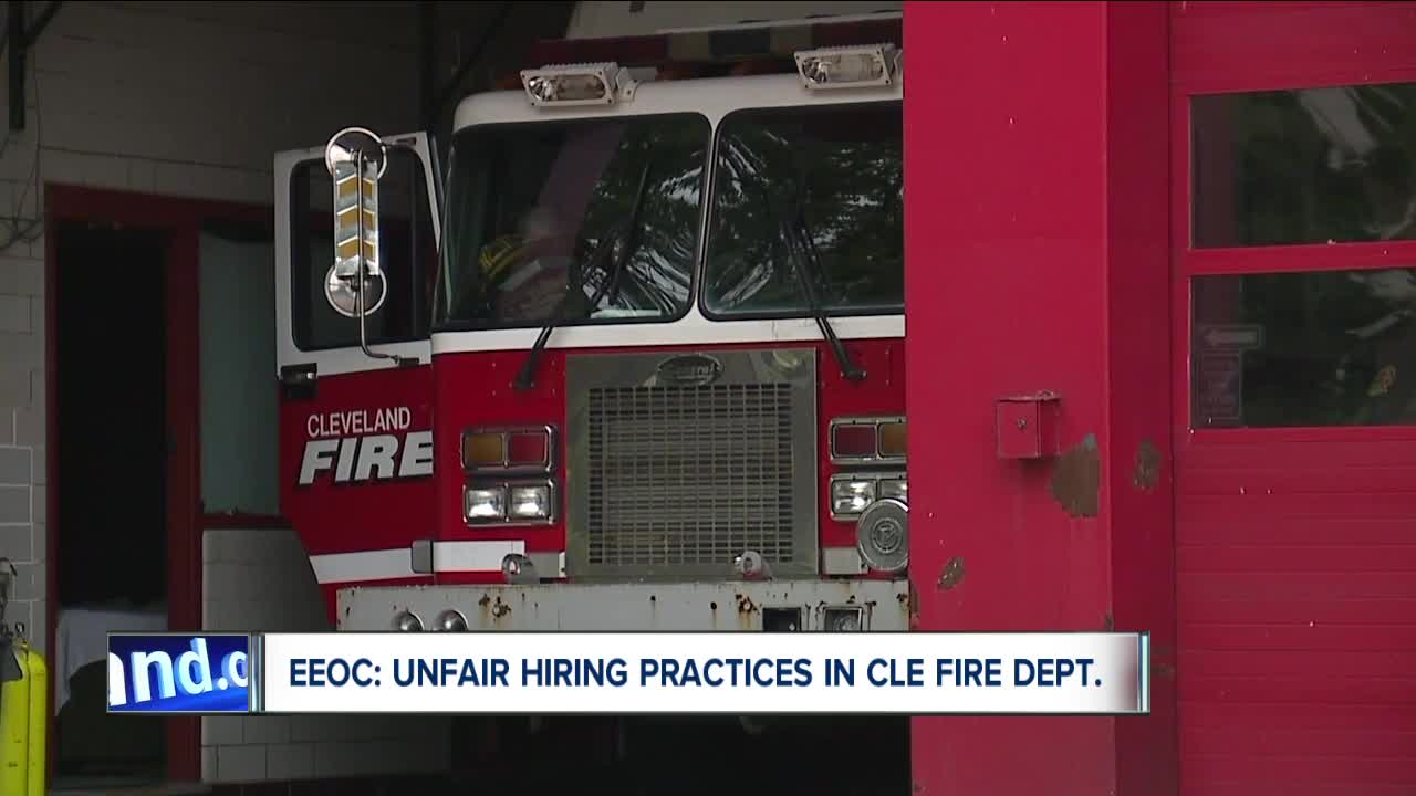EEOC finds 'systemic' discrimination during application process at Cleveland Fire