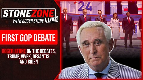 Roger Stone on the Debates, Trump, Vivek, DeSantis, and Biden - The StoneZONE