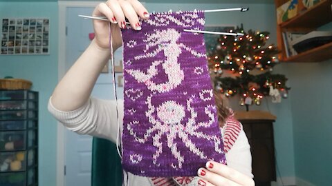 Slow Pace Knitting Space | Ep 12 - Advent Minis & Double Knitting