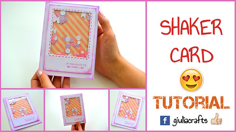 DIY crafts: How to make a shaker card