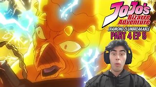 DIO IS BACK?? | JJBA Part 4: Diamond is Unbreakable Ep 5 | REACTION