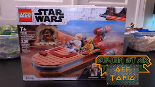 Lego Star Wars Luke's Landspeeder Build - 75271