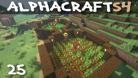 Automatic Potato and Carrot Farm - Alphacraft S4 e25 - Minecraft SMP