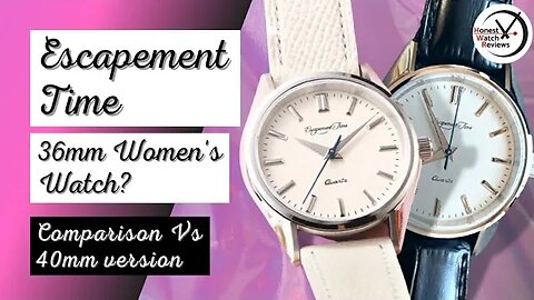 ONLY FOR WOMEN? Escapement Time 36mm AliExpress Dress Watch Review #HWR