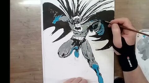 Caped Crusader Time Lapse Video