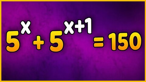 SPECHLESS MATH : HOW TO SOLVE EXPONENTIAL EQUATION