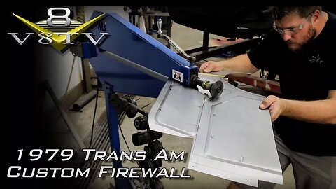 Metal Working Tips: Custom Firewall with Bead Roller and Pullmax 1979 Trans Am V8TV