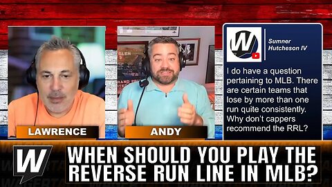 🤔 How PROFITABLE is the Reverse Run Line in MLB? Betting Strategies with Prez and Andy Lang
