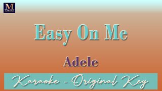 Easy On Me - Karaoke (Adele)