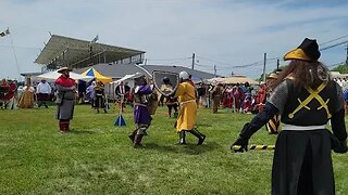 Sor Ustad vs Sir Crispin | SCA Heavy Fight at Middle Kingdom Spring Crown Tourney 2023