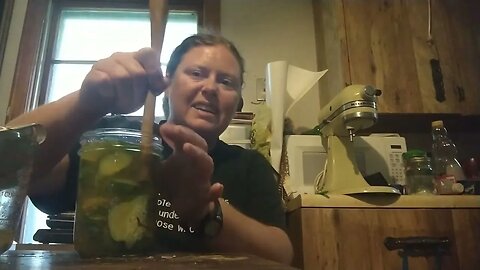 Making and Canning Granny's Bread and Butter Pickles #canning #preserving #everybitcountschallenge