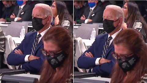 Sleepy Joe: Biden Falls Asleep During UN Climate Conference