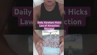 Daily Abraham Hicks #abrahamhicks #lawofattraction #shorts