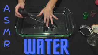 Water Bottle, Spraying, Pouring, and Tapping | With Whispers ~ ASMR ~