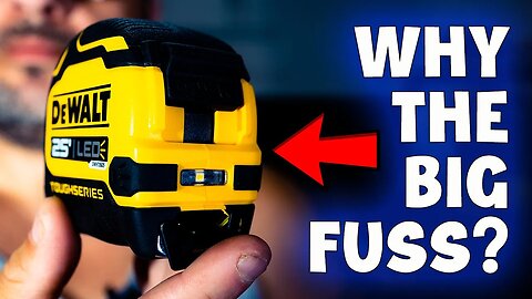 Why the whole internet is talking about this new Dewalt Tape Measure