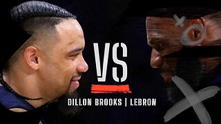 LeBron James and Dillon Brooks Talk Pregame 👀