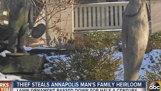 Thief steals Annapolis man's family heirloom