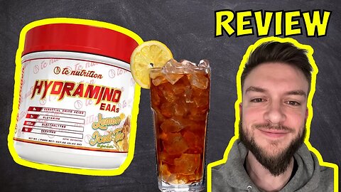 TC Nutrition Hydramino Lemon Iced Tea Review