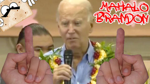 Maui Residents Greet Biden With Middle Fingers & F- You Chants