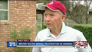 City of Okemah works to fix brown water