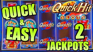 WOW!! HAYWIRE JACKPOT ON A $90 BET!! QUICK HIT RICHES SLOT MACHINE