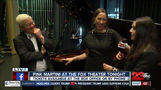 Pink Martini at The Fox Theater tonight