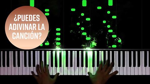 Los juegos visuales de un pianista youtuber