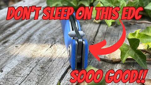 THIS KNIFE WAS A HUGE SURPRISE | AMAZING SLEEPER EDC FOLDER