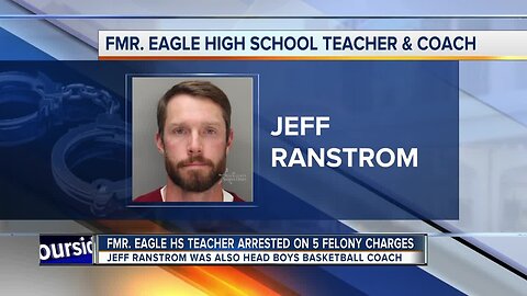 Former Eagle High School teacher and coach arrested on rape, child sex and burglary charges