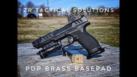 Walther PDP FS Pro SD Pt. 16 ZR Tactical Brass Base Pad Review