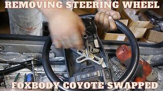 Removing Steering Wheels On 93 Fox Body Mustang GT