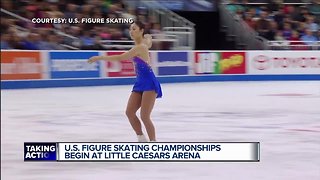 U.S. Figure Skating Championships begin at Little Caesars Arena