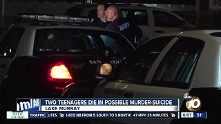 Two teenagers die in possible murder-suicide