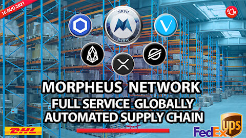 MORPHEUS.NETWORK FULL SERVICE GLOBALLY AUTOMATED SUPPLY CHAIN