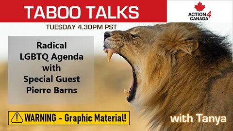 Taboo Talks: Radical LGBTQ Agenda with Guest Pierre Barns