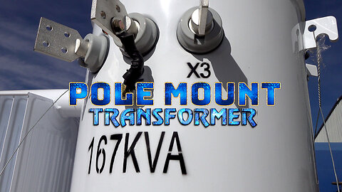 167 KVA Overhead Distribution Transformer, Pole Mount, 12000V Delta Primary
