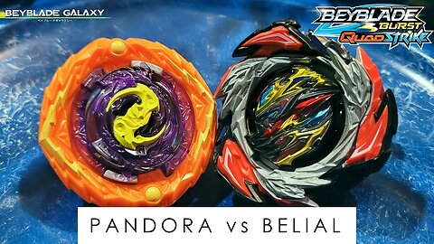 LIGHTNING PANDORA P8 vs DANGEROUS BELIAL PERFECT GEAR - Beyblade Burst ベイブレードバースト