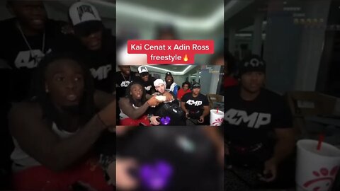 Kai Cenat x Adin Ross freestyle #shorts #adinross #kaicenat #tiktokviral #tiktok #viral