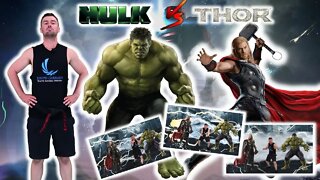 Hulk & Thor Episode - Learn Hulk Smash and Power Punch - Train with Hulk and Thor