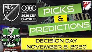 MLS Picks and Predictions - November 8th - Decision Day