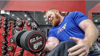 62.5kg Armwrestler Curls